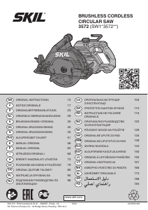 Manual de uso Skil 3572 FA Sierra circular