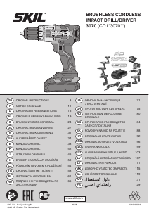 Manual de uso Skil 3070 EB Atornillador taladrador