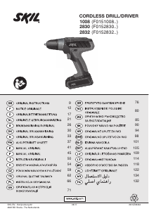 Manual de uso Skil 2832 AG Atornillador taladrador