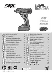 Bruksanvisning Skil 2905 AA Muttertrekker