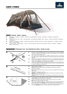 Mode d’emploi Nomad Cabin 4 Pebble Tente