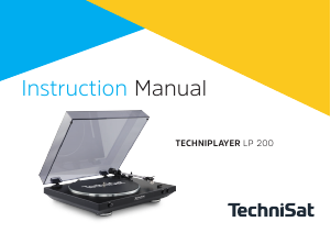 Manual TechniSat TechniPlayer LP 200 Turntable
