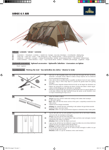 Bedienungsanleitung Nomad Lodge 4.1 Air Zelt