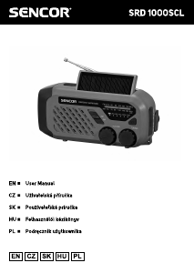 Instrukcja Sencor SRD 1000SCL Radio