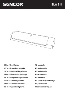 Instrukcja Sencor SLA 311 Laminator