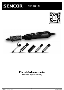 Instrukcja Sencor SHS 8401BK Lokówka