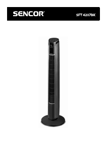 Instrukcja Sencor SFT 4207BK Wentylator