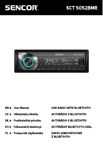 Instrukcja Sencor SCT 5052BMR Radio samochodowe