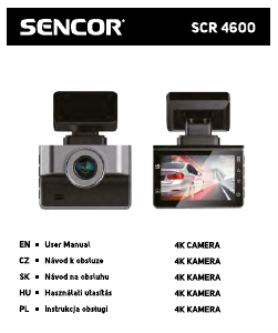 Instrukcja Sencor SCR 4600MR Action cam