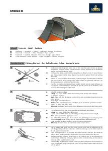 Mode d’emploi Nomad Spring II Tente