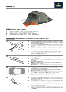 Manual Nomad Spring III Tent