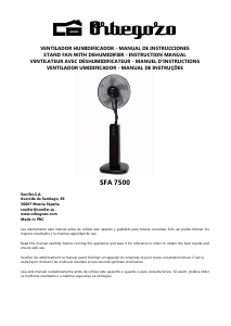Mode d’emploi Orbegozo SFA 7500 Ventilateur