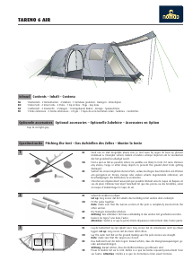 Mode d’emploi Nomad Tareno 6 Air Tente