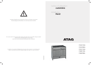 Mode d’emploi ATAG FG9070EA Cuisinière