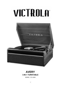 Manual Victrola VTA-320B Avery Turntable