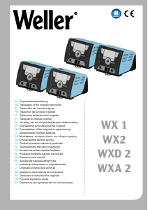Käyttöohje Weller WXA 2 Juotospistooli