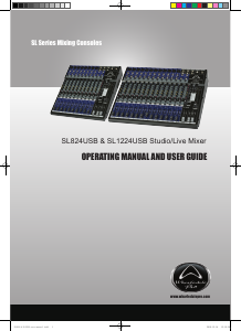 Handleiding Wharfedale SL824USB Mengpaneel