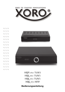 Bedienungsanleitung Xoro HRM 7670 TWIN Digital-receiver
