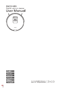 Manual ZACO V85 Vacuum Cleaner