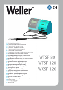 Kasutusjuhend Weller WXSF 120 Jootekolb