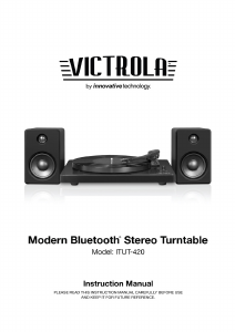 Handleiding Victrola ITUT-420 Platenspeler