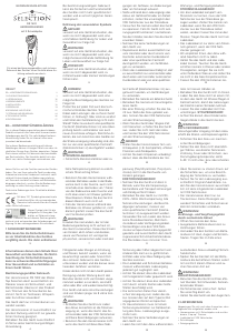 Mode d’emploi Top Selection RS 1802 Rasoir électrique