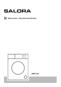 Handleiding Salora WMH7245 Wasmachine