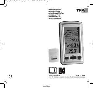 Manuale TFA Axis Stazione meteorologica