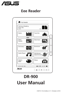 Manual Asus Eee DR900 E-Reader