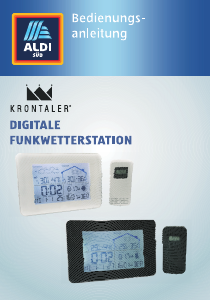 Bedienungsanleitung Krontaler WS 0306-b Wetterstation