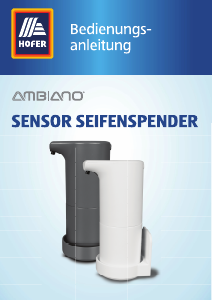 Mode d’emploi Ambiano SD 1709 Distributeur de savon