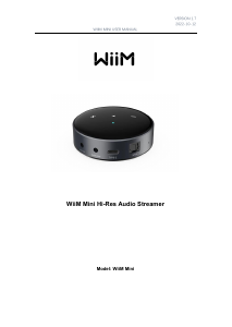 Handleiding WiiM Mini Mediaspeler