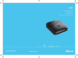 Handleiding Xsarius Q3 Digitale ontvanger