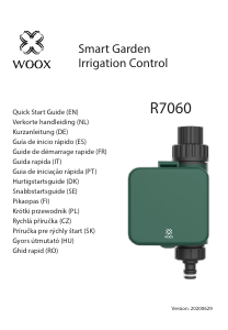 Mode d’emploi Woox R7060 Programmateur d’arrosage