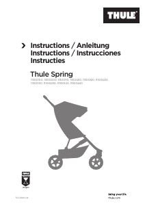 Руководство Thule Spring Детская коляска