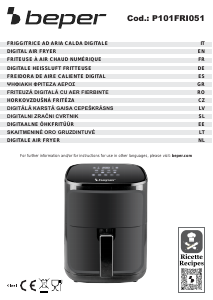 Handleiding Beper P101FRI051 Friteuse