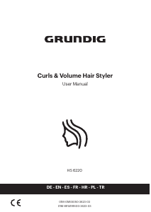 Manual de uso Grundig HS 6220 Moldeador