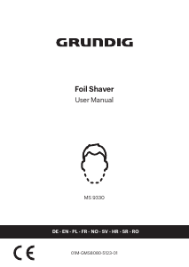 Manual Grundig MS 9330 Shaver
