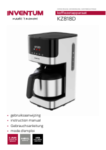 Manual Inventum KZ818D Coffee Machine