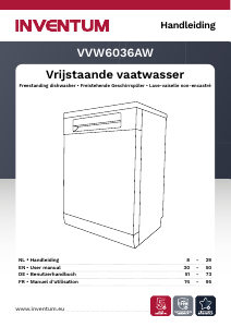 Handleiding Inventum VVW6036AW Vaatwasser