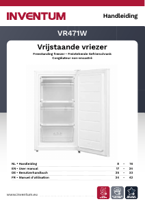 Manual Inventum VR471W Freezer