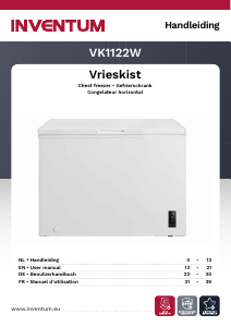Manual Inventum VK1122W Freezer