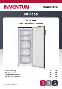 Manual Inventum VR1430B Freezer