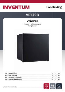 Handleiding Inventum VR470B Vriezer