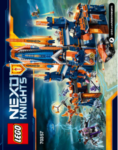 Manuale Lego set 70357 Nexo Knights Castello di Knighton