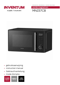 Manual Inventum MN237CB Microwave