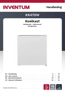 Manual Inventum KK470W Refrigerator