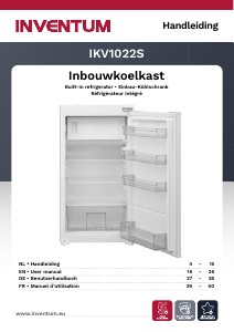 Mode d’emploi Inventum IKV1022S Réfrigérateur