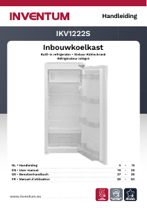 Manual Inventum IKV1222S Refrigerator