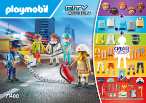 Manual Playmobil set 71400 City Action My figures